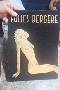 1950s Folies Bergere Program from Paris France featuring nude Yvonne Menard - Picture 1 of 8