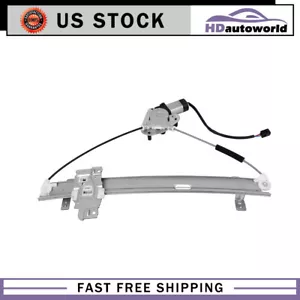 Front Left Driver Side For 1998-2004 Isuzu Rodeo Power Window Regulator w/ Motor - Foto 1 di 8