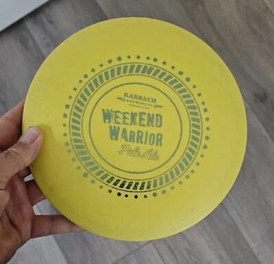 DX Skeeter Karbach Brewery Weekend Warrior pale ale OOP never thrown disc golf  - Image 1 of 4