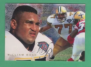 1995 Flair Preview Willie Roaf New Orleans Saints #21 - Picture 1 of 2