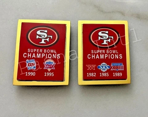 SF San Francisco 49ers Championship title Belt Sublimated Side Plates 2mm 4mm Cover