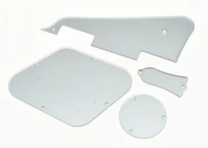LP Pickguard Cavity Covers Turss Rod Cover Set for Gibson Les Paul Silver Mirror - Picture 1 of 2