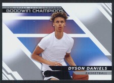 2022 Upper Deck Goodwin Champions Dyson Daniels rookie Blank Back SSP Pelicans