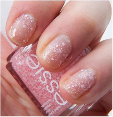 Essie LE Top Coat, Nr. 327 pinking about you, Rosafarben Glitzer, 13,5ml NEU. - Bild 1 von 4