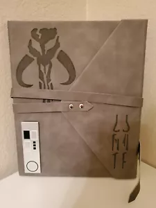 2023 Disney Parks Mandalorian Notebook Journal Book Star Wars Galaxy's Edge - Picture 1 of 1