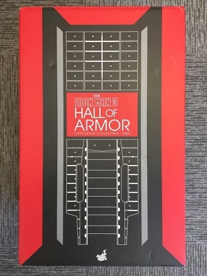 Hot Toys DS 001 диорама Железный человек 3 зал доспехов новый [с 7 наклейками] новый - Изображение 1 из 2