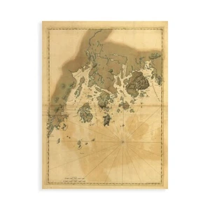 Stampa su Tela su Carta Poster o Quadro Sproul Dan Maine Coast - Bild 1 von 2