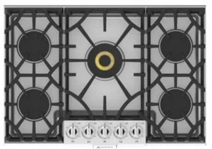 Hestan KGC30 30 Inch Gas Cooktop with 5 Sealed Burners, Heavy-Duty Cast-Iron new - Picture 1 of 5