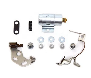 Harley Davidson WL VL FL UL EL G 6V puntos de encendido y condensador VT 32-1287 - Imagen 1 de 3