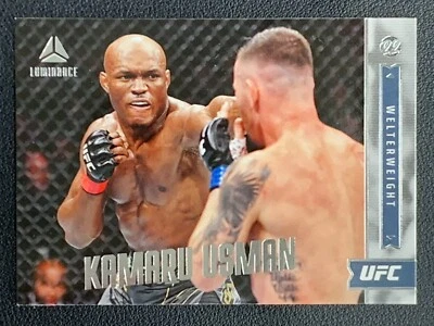 Kamaru Usman 155 Chronicles Luminance  UFC 2022 Panini - Image 1 of 4