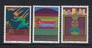 LIECHTENSTEIN Christmas 1980 MNH set - Picture 1 of 1