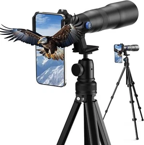 APEXEL 50x Teleobjetivo Vida Silvestre Luna Fotografía Lente Kit con Clip Universal - Imagen 1 de 9