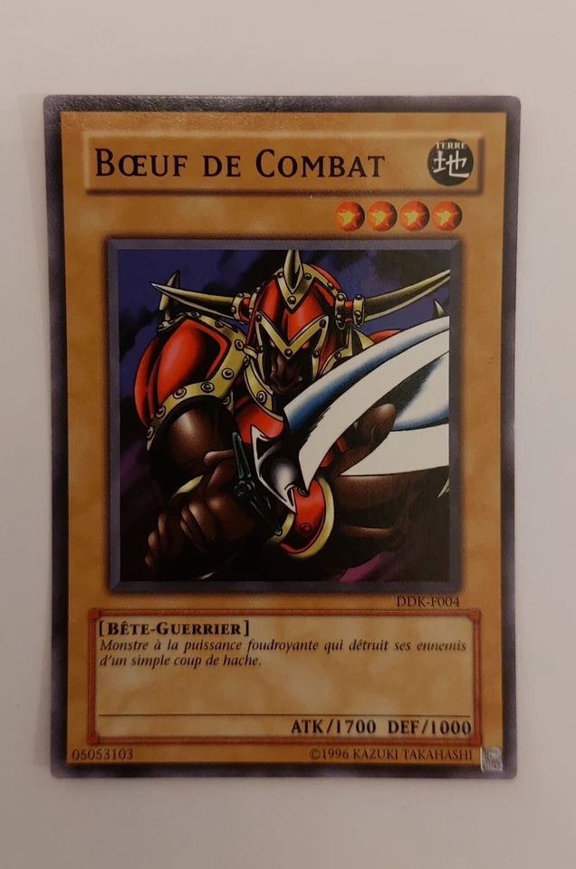 Yu-Gi-Oh card - Boeuf de combat (Battle Ox) - French, excellent condition - Image 1 of 1