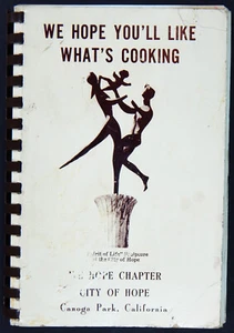 WE HOPE YOU'LL LIKE WHAT'S COOKING CITY OF HOPE CHURCH COOKBOOK CANOGA PARK CA - Imagen 1 de 6