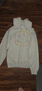 Nirvana Warped Smile Hoodie - 2 Sided Pullover Hoodie  SIZE SMALL  - Picture 1 of 4
