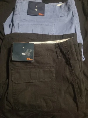 Pantalones cortos cargo Bogo Regal Exchange para hombre talla 46 azul/negro Foto 1 de 3