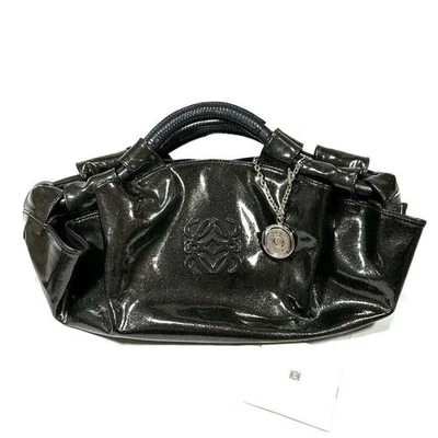 Bolso de Mano LOEWE Nappa Aire Negro Charol De Colección Excelente Estado Foto 1 de 4