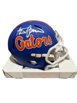 Steve Spurrier Signed Florida Gators Mini Helmet Beckett Witnessed - Image 1 of 4