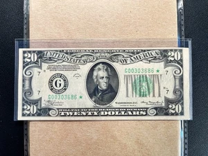 1934A $20 Federal Reserve Note CHICAGO *STAR* - VF/ XF - Picture 1 of 2