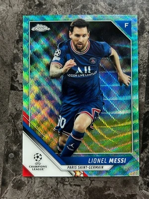 2021-22 Topps Lionel Messi Teal 048/199 @QZ02 - Image 1 of 2
