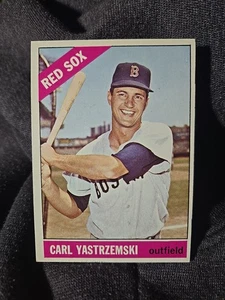 1966 Topps Carl Yastrzemski #70 BV $100 EX+ CF - Picture 1 of 2