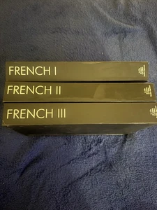Pimsleur Approach FRENCH Language Levels 1 2 3 Gold Edition Audio CD Complete - Foto 1 di 6