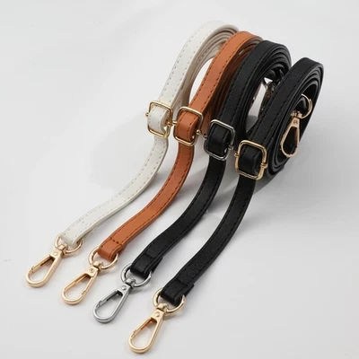 Adjustable Long Leather Crossbody Shoulder Bag Replacement Strap Handbag Belt UK - Image 1 of 4