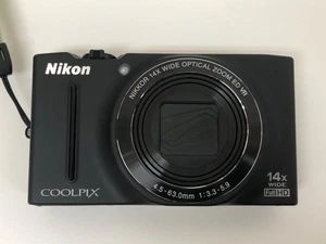 Nikon COOLPIX S8200 16.1MP Digital Camera 14x Optical Zoom Full HD 1080p Black - Picture 1 of 6