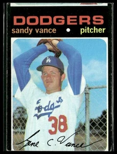 1971 Topps #34 Sandy Vance - Foto 1 di 2