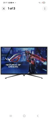 ASUS ROG Strix XG43UQ 43"  Gaming Computer Monitor  4K Ultra HD LED Faulty - Image 1 of 4