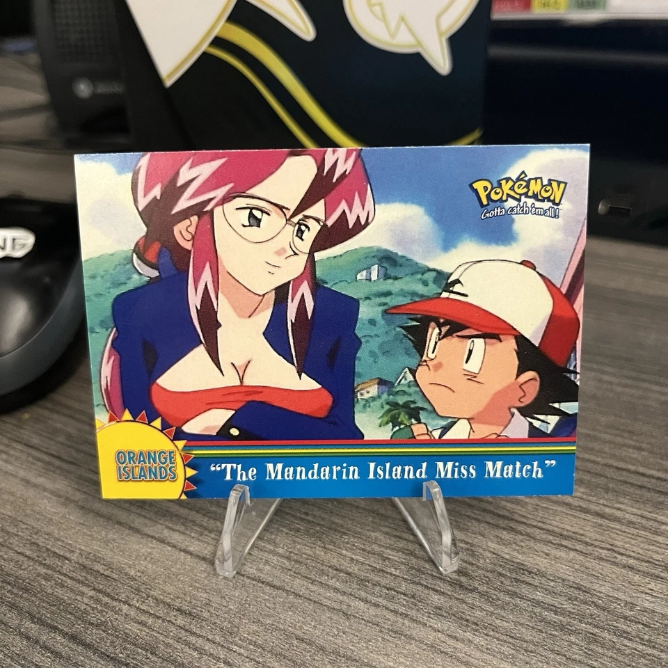 The Mandarin Island Miss Match OR16 Topps Pokemon Series 3 TV Animation Blue - Image 1 of 3
