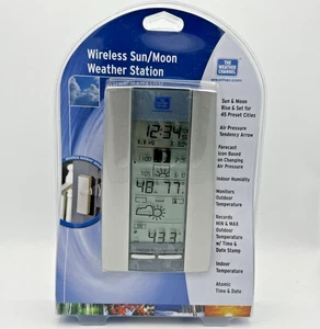 The Weather Channel WS-9016TWC Sun/Moon Weather Station w/Outdoor Sensor - Picture 1 of 7