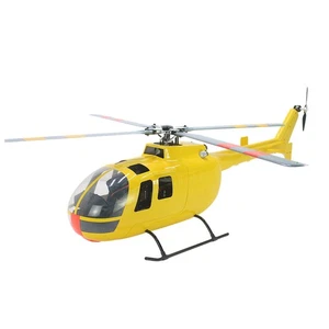 FlishRC Hubschrauber BO-105 500 Gelb GPS 990mm RTF RC Einsteiger Helicopter - Bild 1 von 11