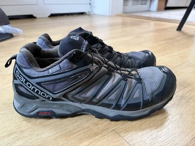 Zapatos de Senderismo SALOMON X Ultra 3 Low GTX para Hombres EE. UU. 11 Negros/Imán/Tono Silencioso Foto 1 de 4