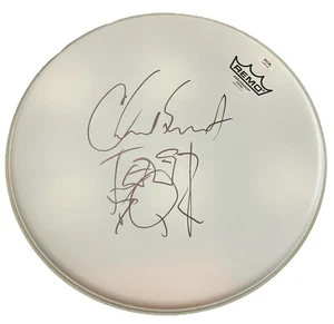 CHAD SMITH RED HOT CHILI PEPPERS SIGNIERT RHCP SKIZZE 12” ZOLL SCHLAGZEUGFELLE PSA - Bild 1 von 1