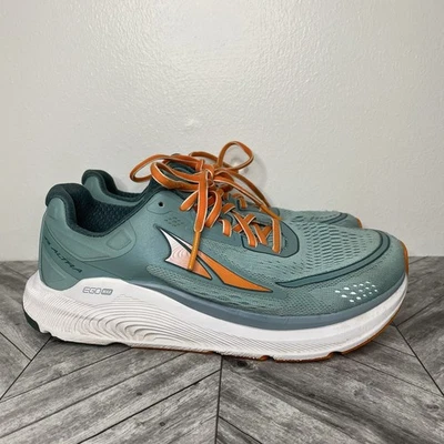 Zapatos para mujer Altra Paradigm 6.0 talla 8 verde azulado polvoriento blanco naranja AL0A5485305 Foto 1 de 4