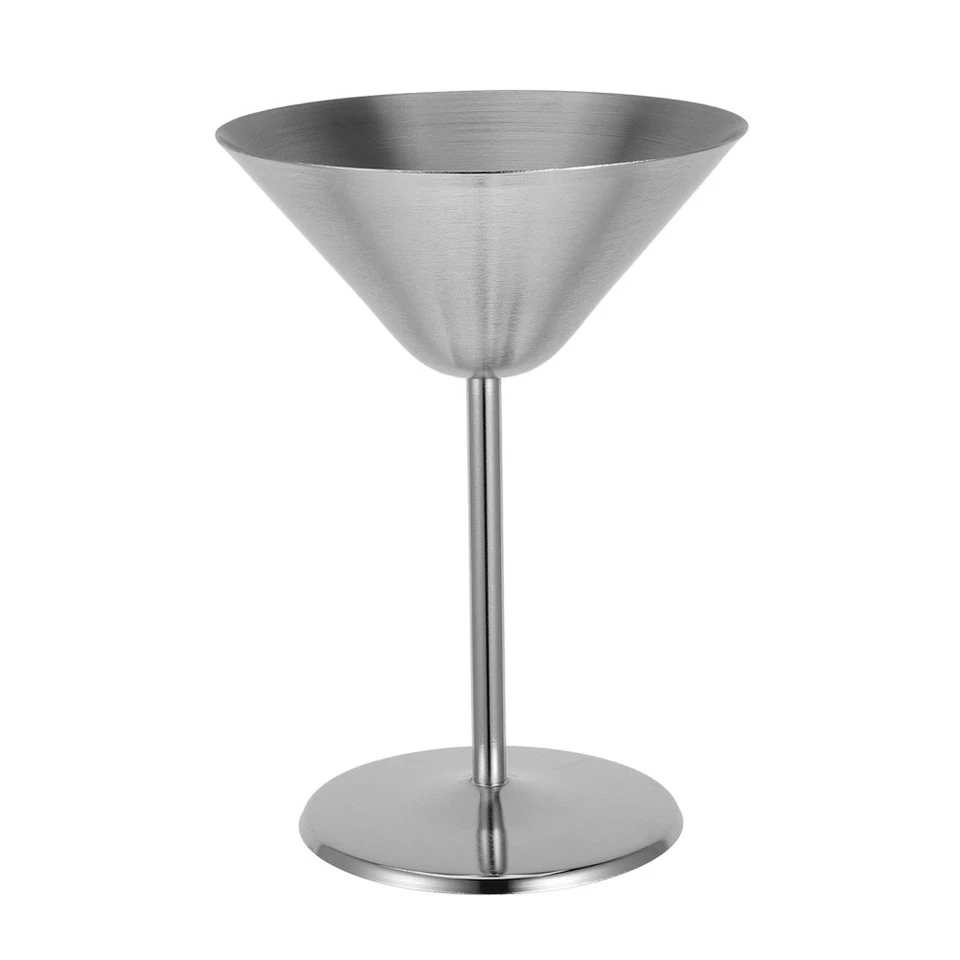  Calice da vino rosso in acciaio inossidabile Calice da vino in metallo Coppa - Immagine 1 di 4