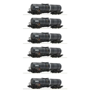 ROCO HO 75972 Kesselwagen Gealtert Weathered Tank Wagon Set, GATX - Picture 1 of 1