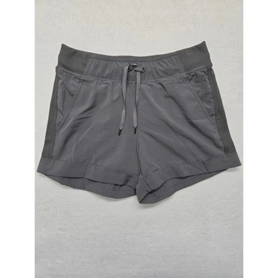 Pantalones Cortos Deportivos Champion Para Mujer Gris Cordón Cintura Talla S Foto 1 de 4