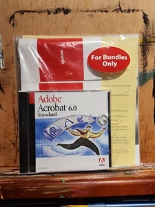 NEW - Adobe Acrobat 6.0 Standard WINDOWS - SEALED - Picture 1 of 6