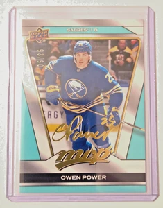 Owen Power SP Super Scripts 5/25 2025-26 MVP - Picture 1 of 1
