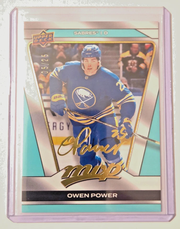 Owen Power SP Super Scripts 5/25 2025-26 MVP - Image 1 of 1
