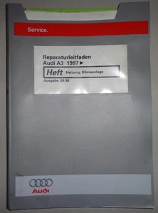 Manual De Taller Audi A3 8L Calefacción / Aire Acondicionado Desde 1997 - Imagen 1 de 2