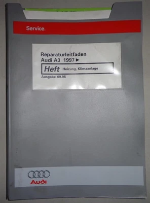 Manual De Taller Audi A3 8L Calefacción / Aire Acondicionado Desde 1997 - Imagen 1 de 2