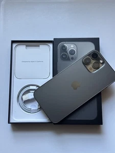 Apple iPhone 13 Pro Max 128GB Unlocked - Graphite - Very Good Condition - Picture 1 of 23