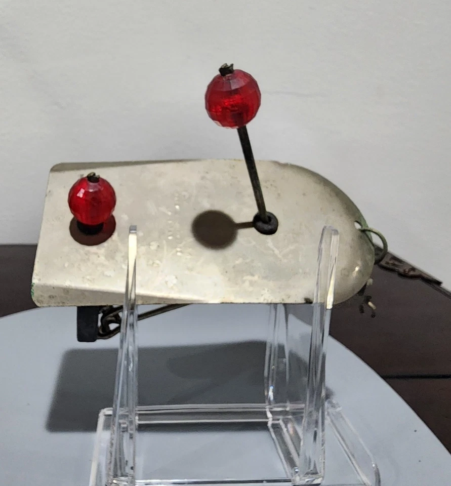 Cepilladora de salmón vintage Kasabell bailarina intermitente buzo combo patente pendiente EE. UU. Foto 1 de 4