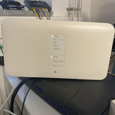 Telekom Speedport Hybrid Router LTE 1300 Mbps 4-Port Wi-Fi Wlan DSL Modem - Bild 1 von 4