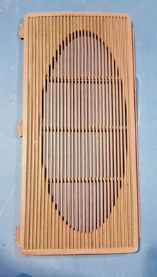 81-93 Dodge Ram D Pickup Truck Ramcharger Dash Speaker Grille Red LOC-132B - Image 1 of 4