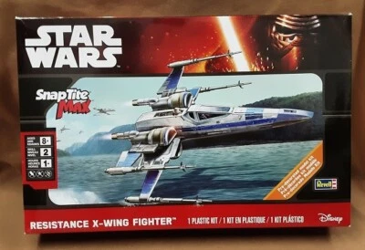 Revell Star Wars  Resistance X-Wing Fighter Snap Tite Max Model Kit #1823 Sealed - Image 1 of 3
