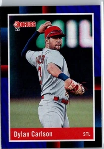 2022 Donruss Holo Purple Dylan Carlson #264 - Picture 1 of 2